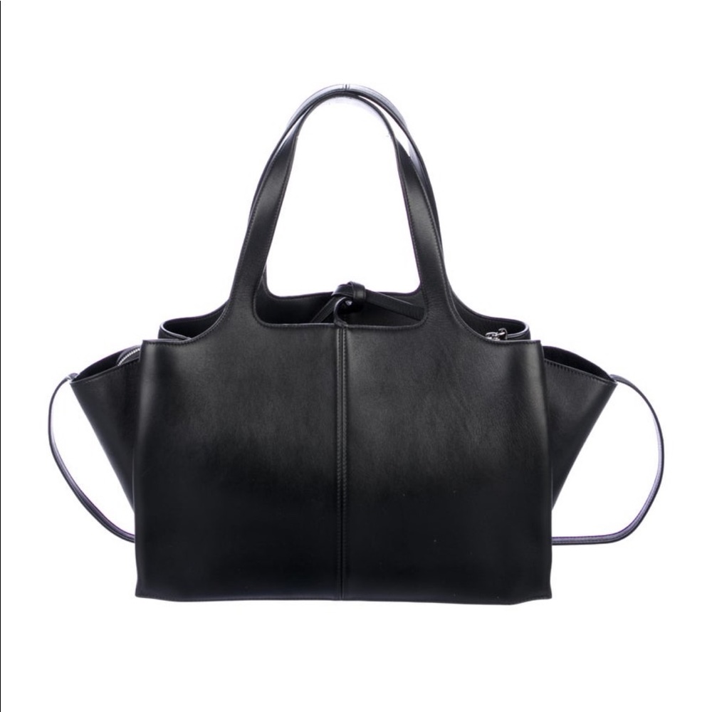 Celine medium trifold bag (black)